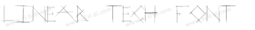 Linear Tech Font字体转换